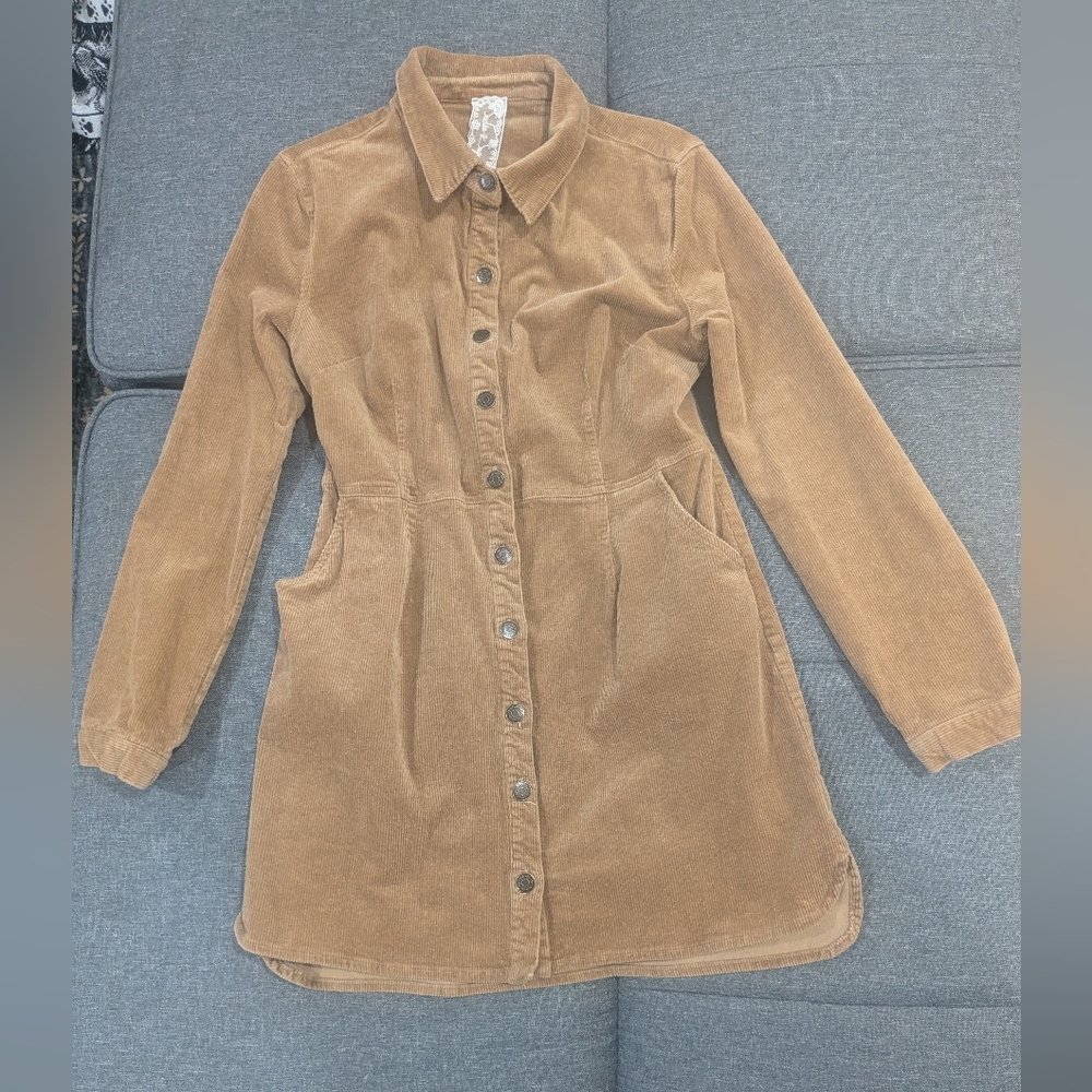 Women's Brown/Tan Corduroy Jacket